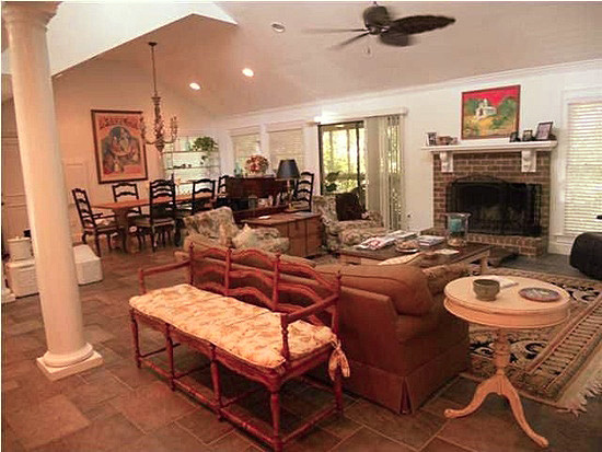 Family Room and Dining Room BEFORE