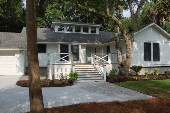 Beach House Exterior Remodel After